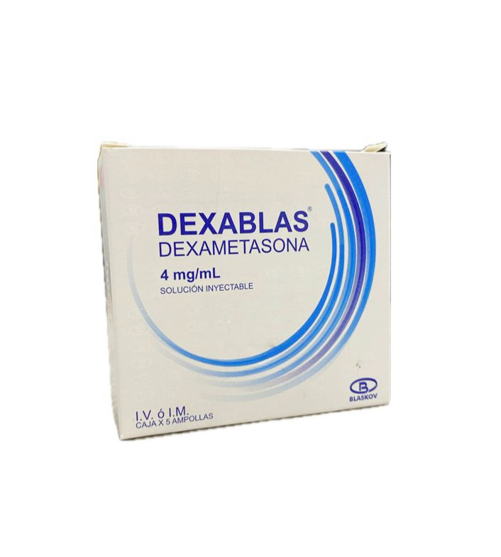 DEXABLAS 4MG/ML CAJA X 5 AMPOLLAS 