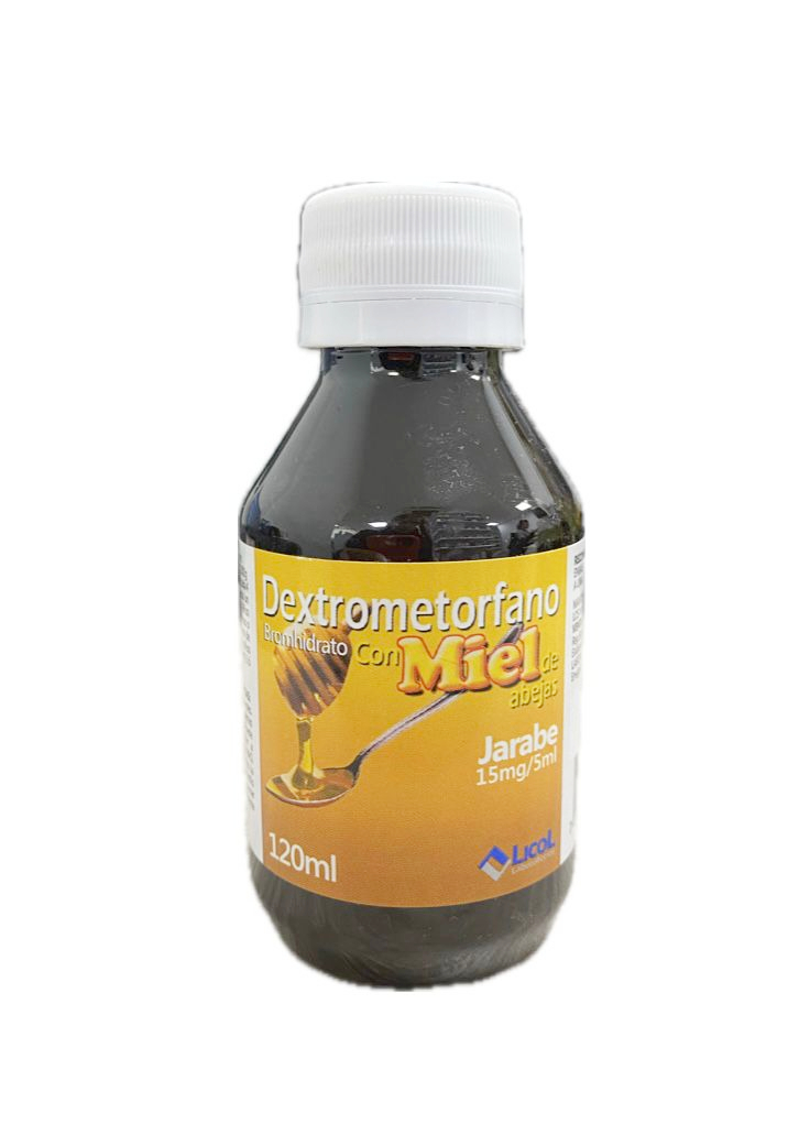 DEXTROMETORFANO CON MIEL DE ABEJAS FRASCO X 120 ML 