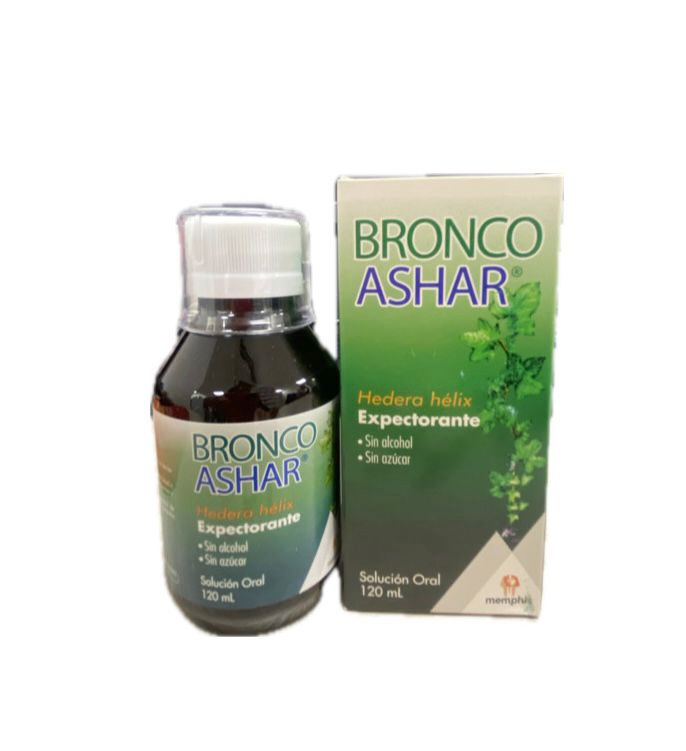 BRONCO ASHAR EXPECTORANTE SOLUCION ORAL FRASCO X 120 ML