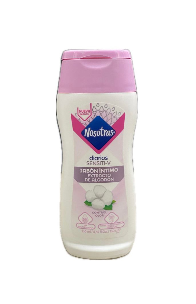 JABON INTIMO NOSOTRAS SENSITI-V FRASCO X 130 ML