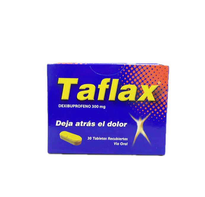 TAFLAX 300 MG CAJA X 30 TABLETAS RECUBIERTAS 