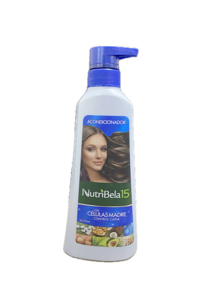 ACONDICIONADOR NUTRIBELA 15 CELULAS MADRE FRASCO X 370 ML 