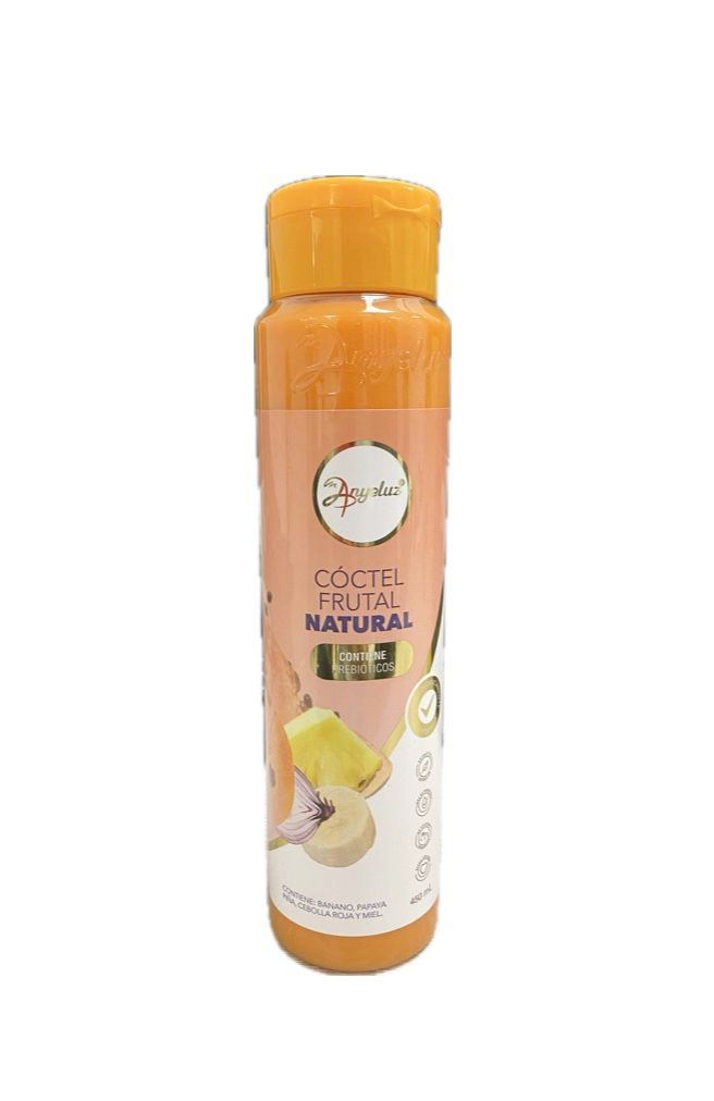 COCTEL FRUTAL NATURAL ANYELUZ FRASCO X 450 ML 