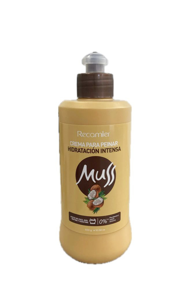 CREMA PARA PEINAR MUSS HIDRATACION INTENSA POTE X 300 GR