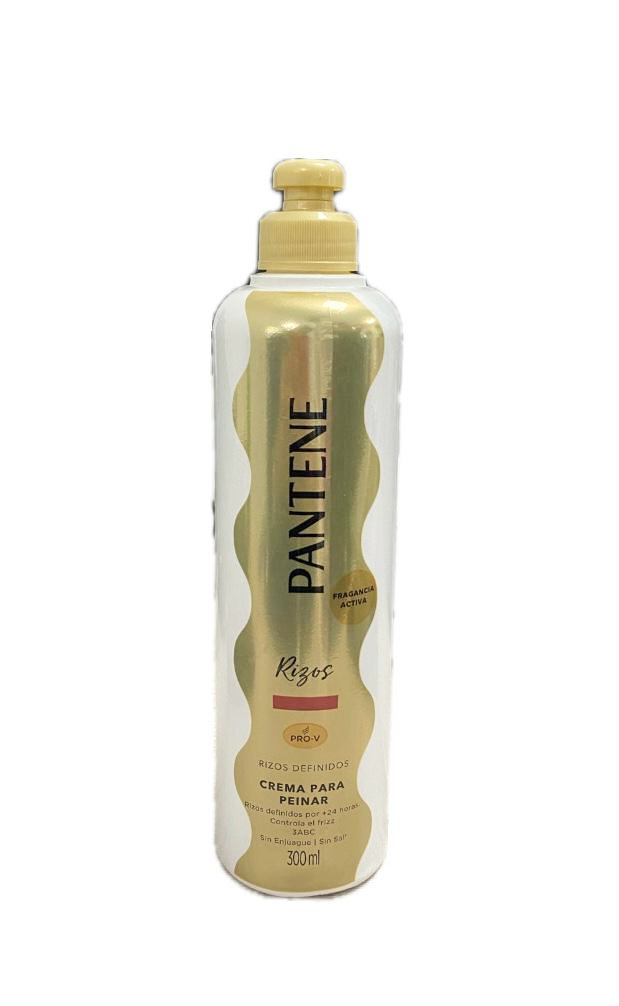 CREMA PARA PEINAR PANTENE RIZOS FRASCO X 300 ML