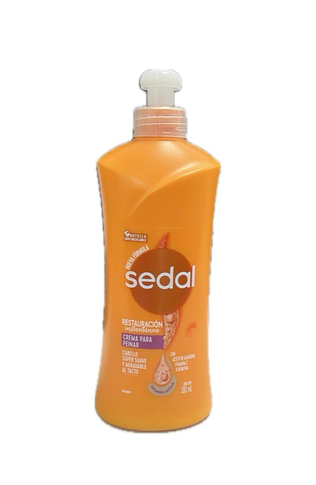 CREMA PARA PEINAR SEDAL RESTAURACION FRASCO X 300 ML