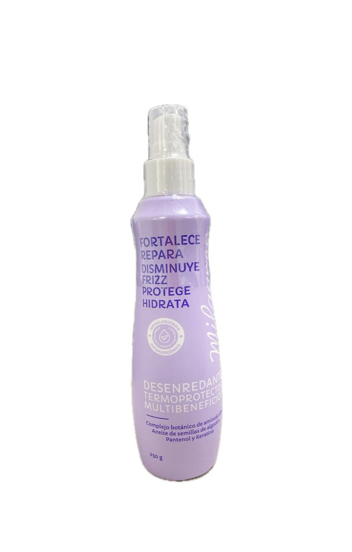DESENREDANTE MILAGROS TERMOPROTECTOR MULTIBENEFICIOS FRASCO X 250 GR
