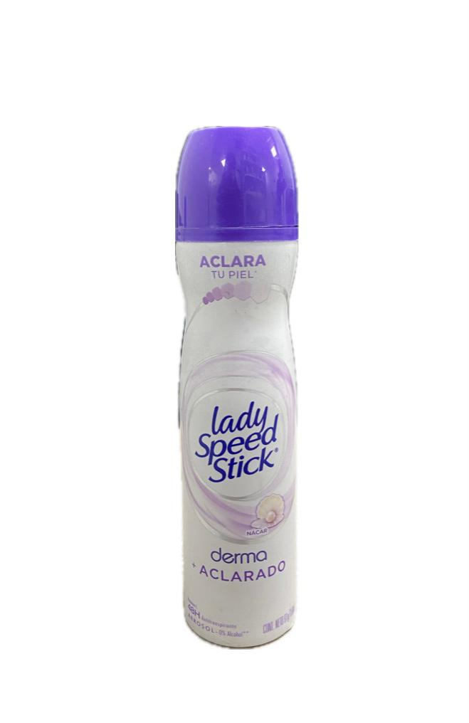 DESODORANTE LADY SPEED STICK DERMO ACLARADO AEROSOL X 150 ML 