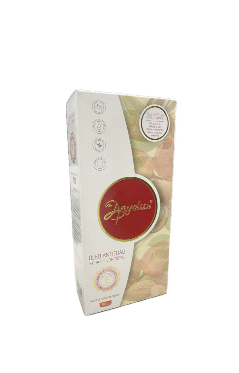OLEO ANTIEDAD FACIAL Y CORPORAL ANYELUZ POTE X 120 ML 