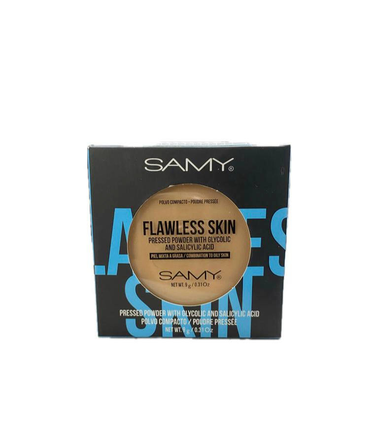 POLVO COMPACTO PIEL MIXTA A GRASA SAMY DEEP TAN 9 GR # 7