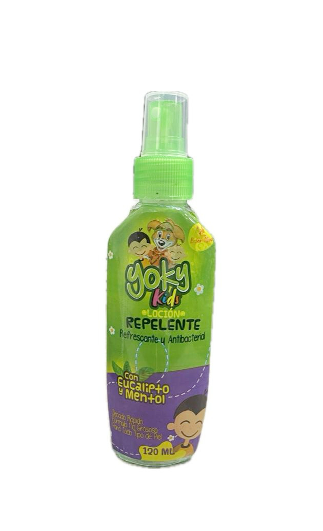 REPELENTE  YOKY KIDS CON EUCALIPTO Y MENTOL FRASCO  X 120 ML 