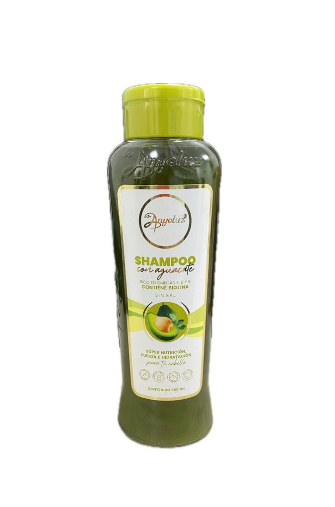 SHAMPOO ANYELUZ AGUACATE FRASCO X 500 ML 
