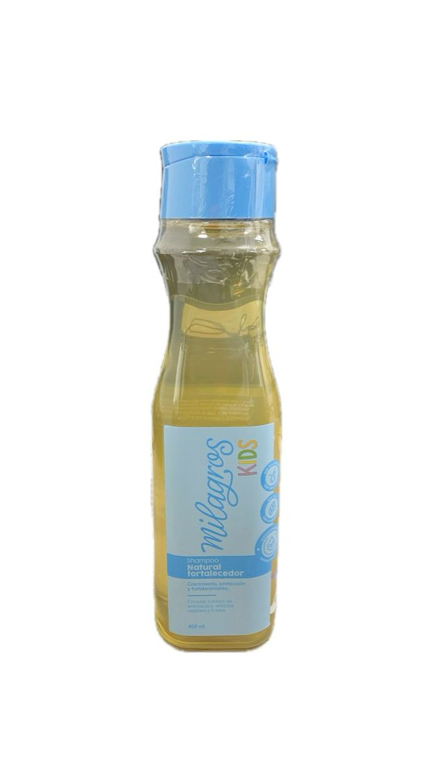 SHAMPOO MILAGROS KIDS NATURAL FORTALECEDOR FRASCO  X 450 ML