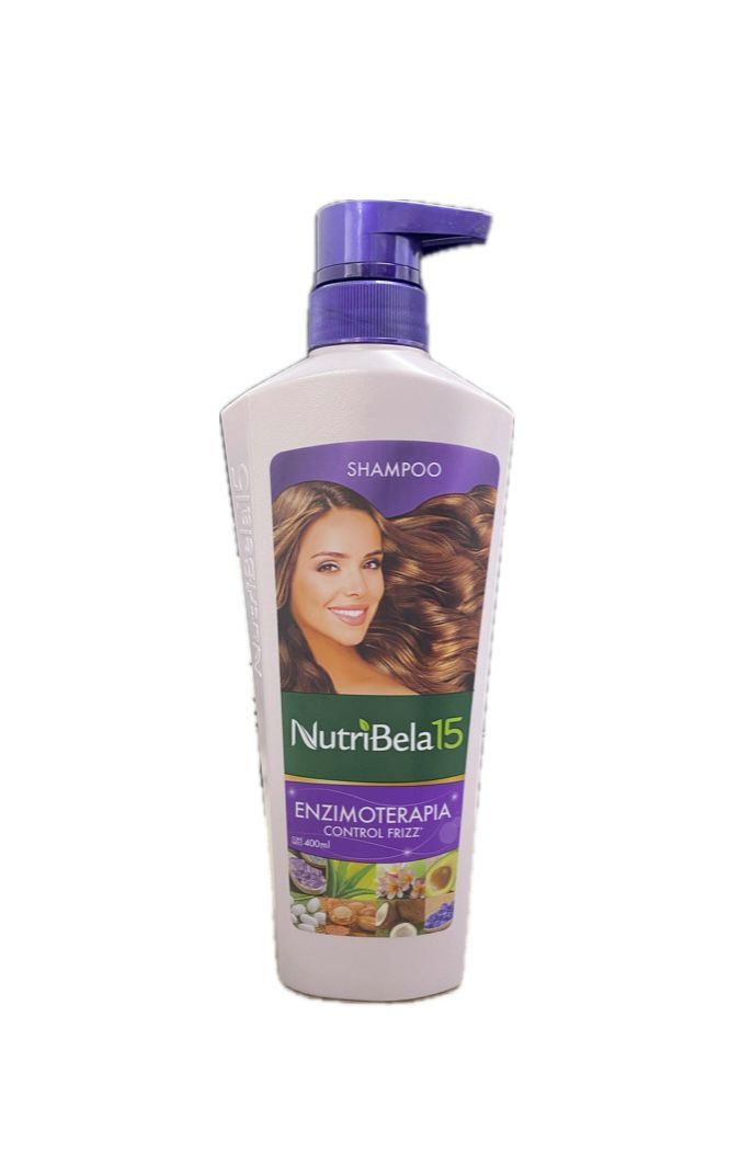 SHAMPOO NUTRIBELA 15 ENZIMOTERAPIA FRASCO X 400 ML 