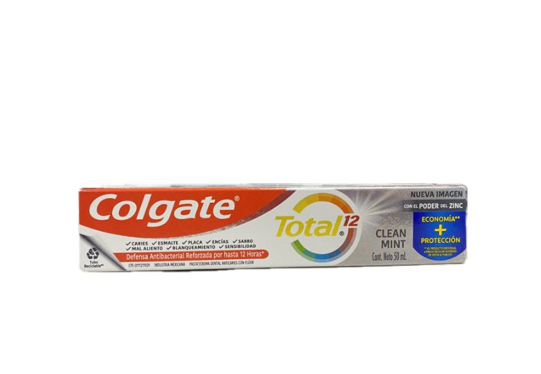 CREMA DENTAL COLGATE TOTAL 12 CLEAN MINT TUBO X 50 ML