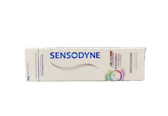 CREMA DENTAL SENSODYNE PROTECCIÓN COMPLETA+ EXTRA - BLANQUEADOR TUBO x 50 GR
