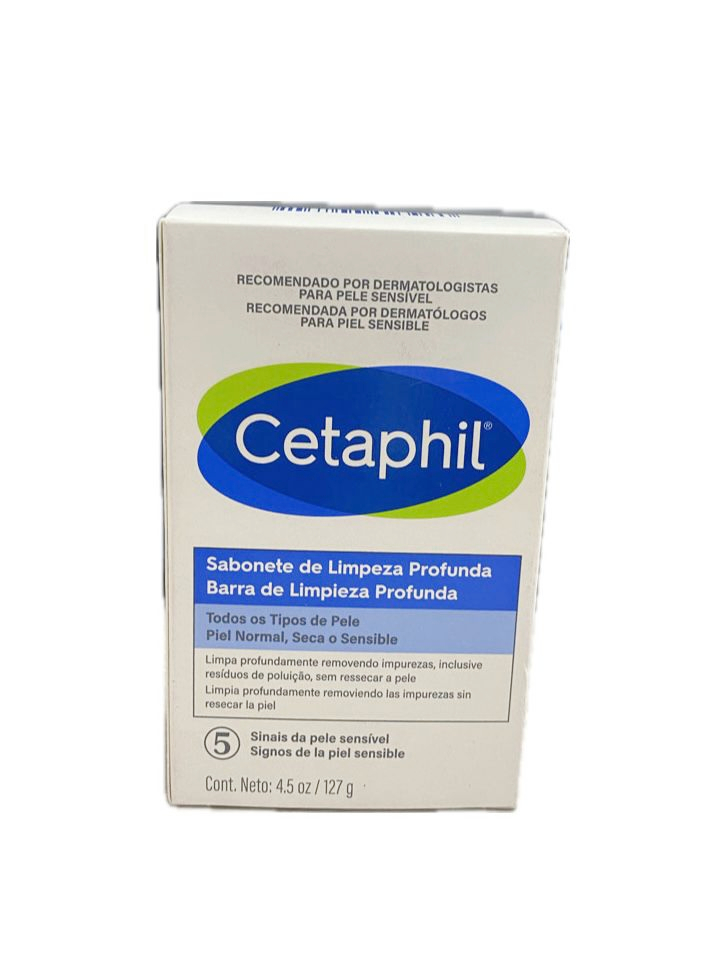 JABÓN CETAPHIL SABONETE DE LIMPIEZA PROFUNDA BARRA X 127 GR
