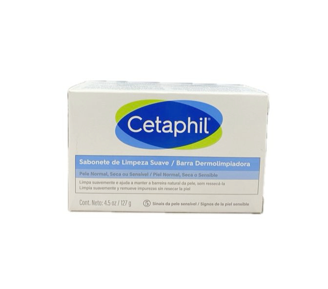 JABÓN CETAPHIL SABONETE DE LIMPIEZA SUAVE BARRA X 127 GR 