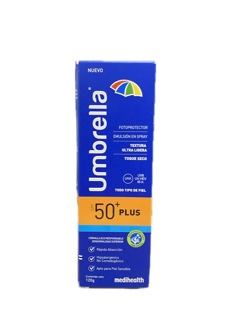UMBRELLA SPF 50 + PLUS SPARY FRASCO  x 120 GR 