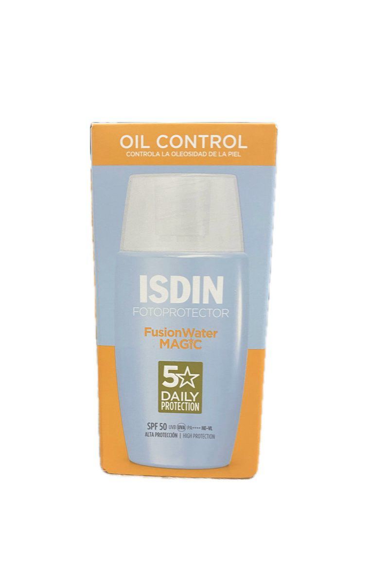 FOTOPROTECTOR ISDIN FUSION WATER MAGIC FPS 50 + FRASCO X 50 ML 