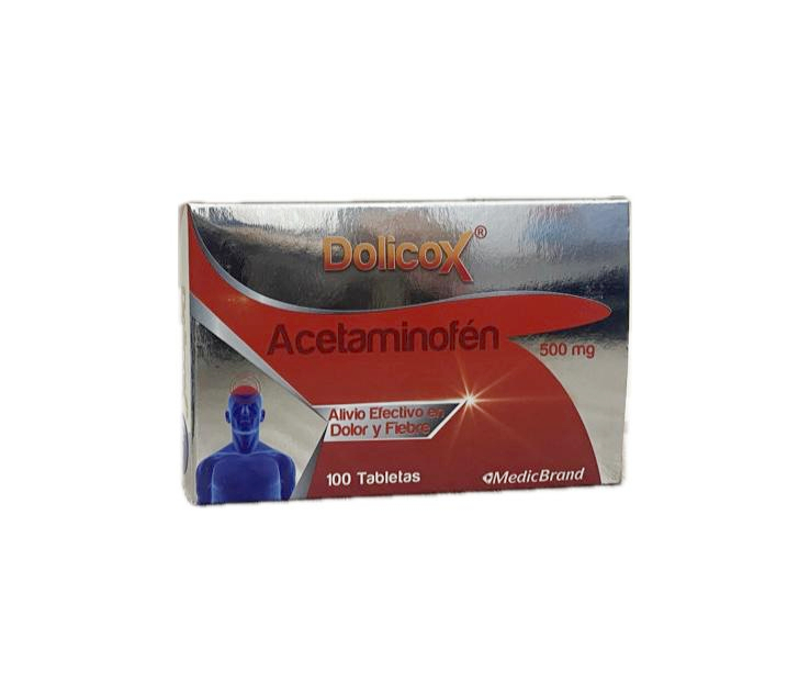 DOLICOX 500 MG CAJA X 100 TABLETAS 