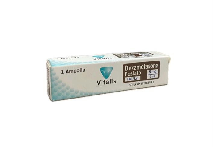 DEXAMETASONA 8 MG/2ML CAJA X 1 AMPOLLA PROCAPS 