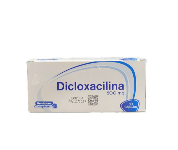 DICLOXACILINA 500 MG CAJA X 50 CAPSULAS CPHARMA 