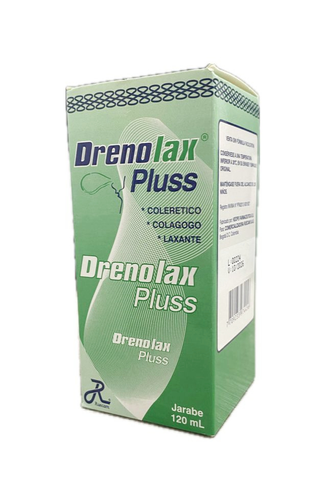 DRENOLAX PLUSS JARABE FRASCO X 120 ML 