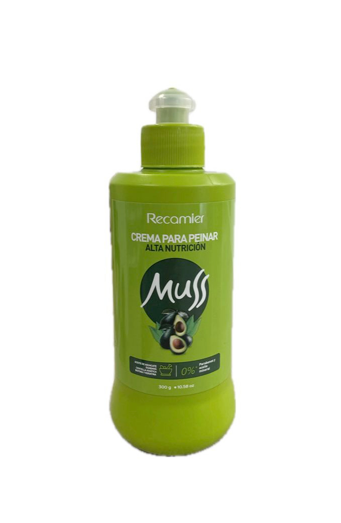 CREMA PARA PEINAR MUSS ALTA NUTRICION  POTE X 300 GR