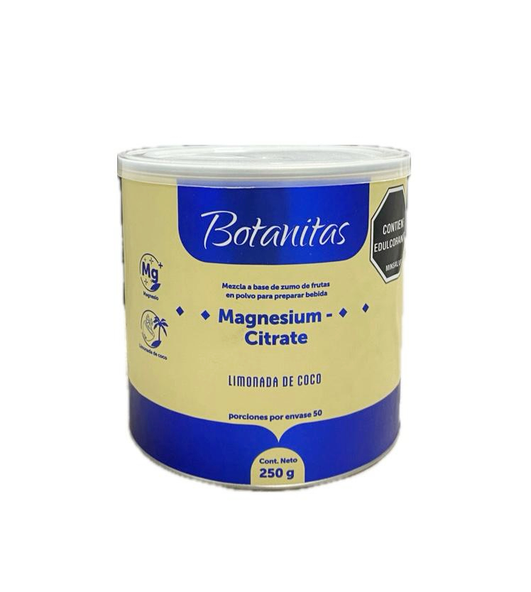 CITRATO DE MAGNESIO (LIMONADA DE COCO) POLVO TARRO X 250 GR