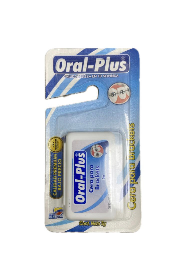 CERA PARA BRACKETS ORAL PLUS X 5 G