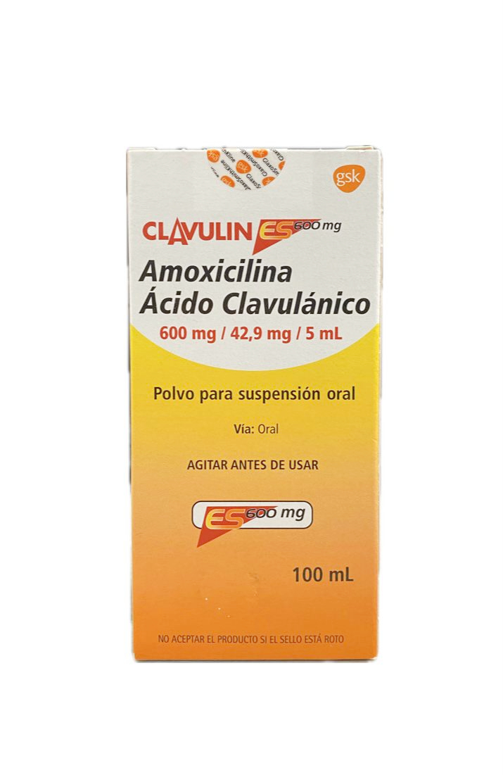 CLAVULIN SUSPENSION 600MG/42,9MG/5ML FRASCO X  100 ML