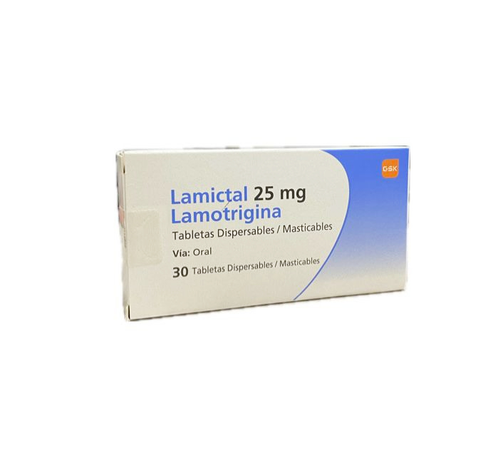 LAMICTAL 25 MG CAJA X 30 TABLETAS 