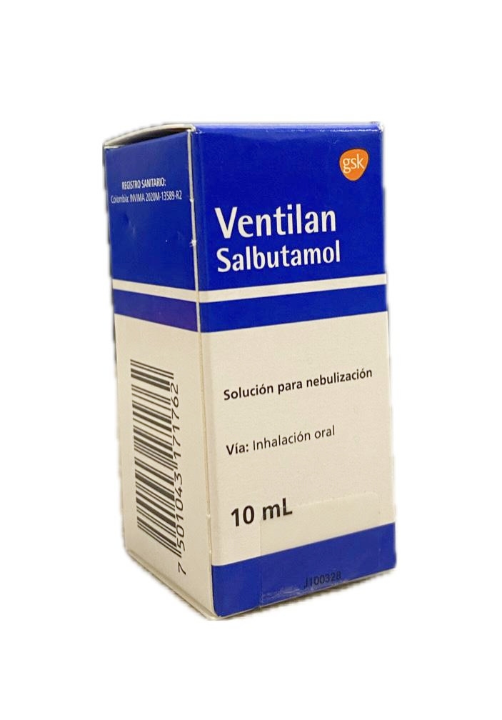 VENTILAN SOLUCION PARA NEBULIZACION FRASCO X 10 ML