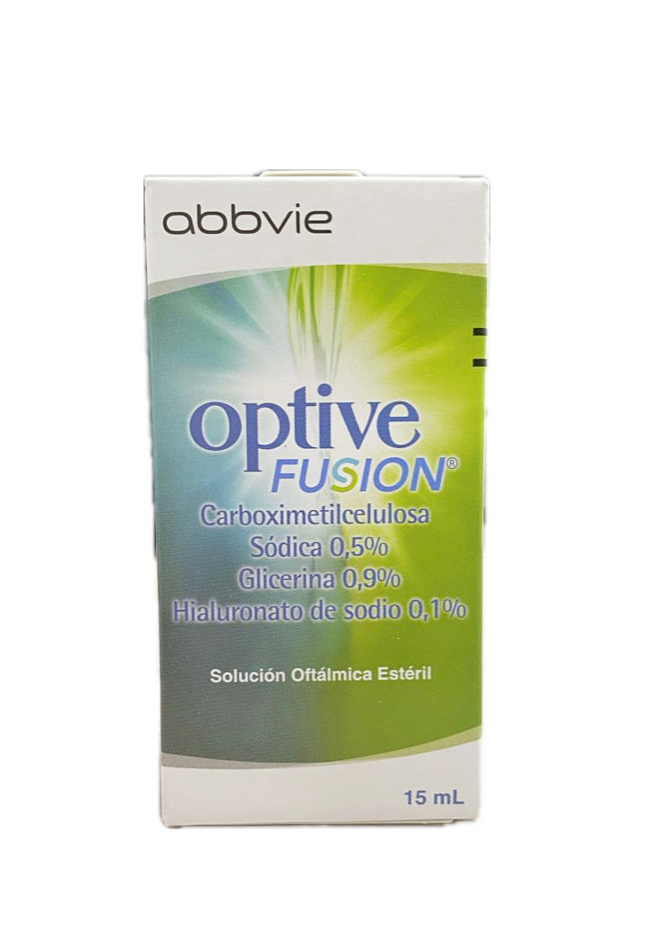 OPTIVE FUSION SOLUCION OFTALMICA FRASCO X 15 ML