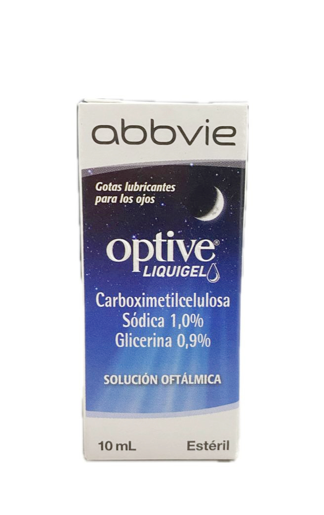 OPTIVE LIQUIGEL SOLUCION OFTALMICA FRASCO X 10 ML