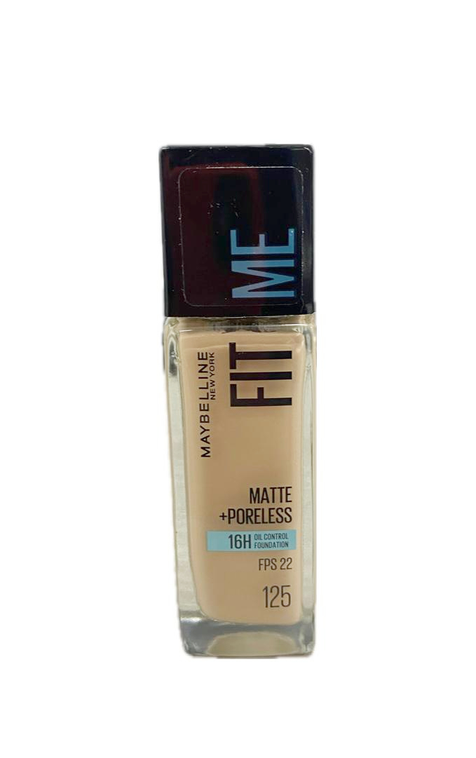 BASE FIT ME MAYBELLINE (125) FRASCO X 30 ML 