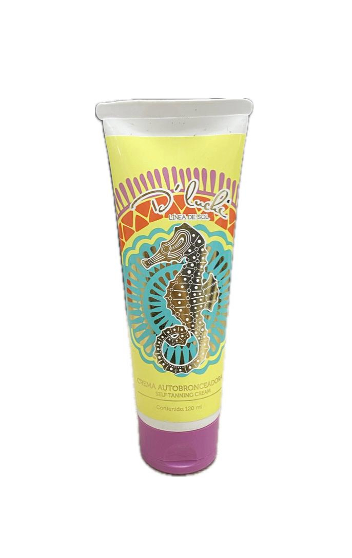 CREMA AUTOBRONCEADORA  D'LUCHI FRASCO X 120 ML