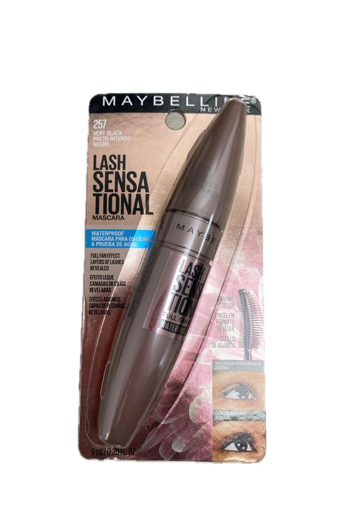 PESTAÑINA MAYBELLINE LASH SENSATIONAL A PRUEBA DE AGUA TUBO X 9 ML