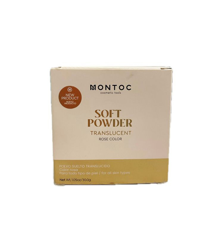 POLVO SUELTO SOFT POWDER COLOR ROSA MONTOC CAJA X 30 GR