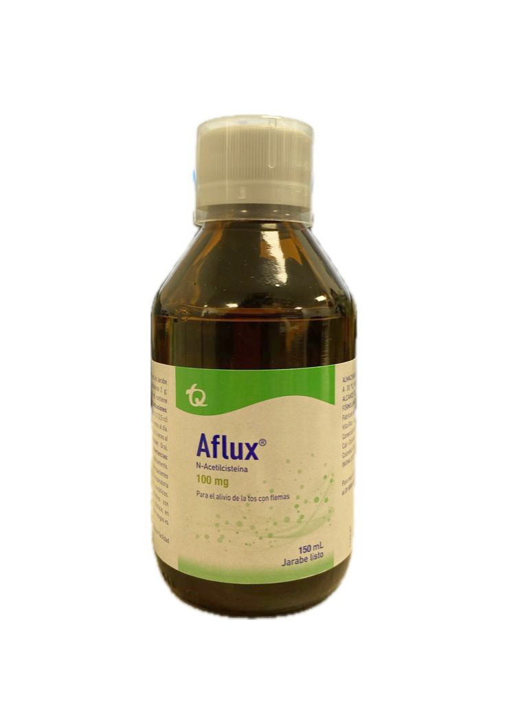 AFLUX JARABE 100 MG FRASCO X 150 ML