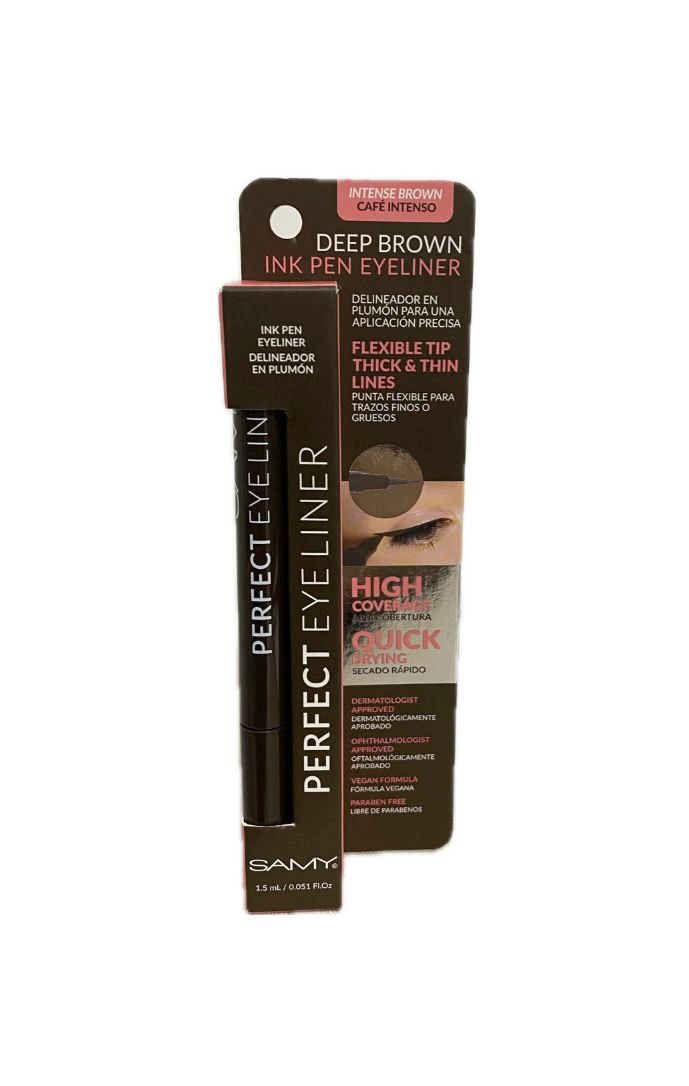 DELINEADOR EN PLUMON PERFECT COLOR CAFE SAMY X 1.5 ML