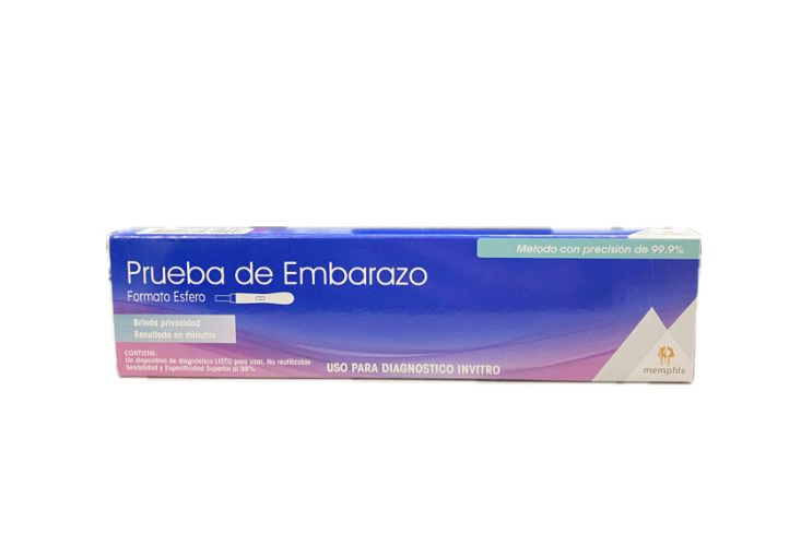 PRUEBA DE EMBARAZO FORMATO ESFERO CAJA X 1 UNIDAD 