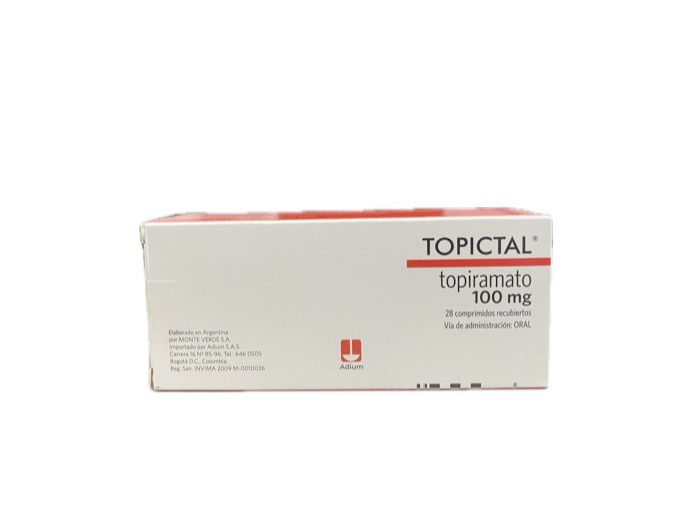 TOPICTAL 100 MG CAJA X 28 TABLETAS 