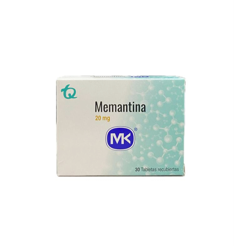 MEMANTINA 20 MG CAJA X 30 TABLETAS MK