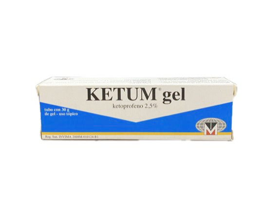 KETUM 2,5% GEL TOPICO TUBO X 30 GR 