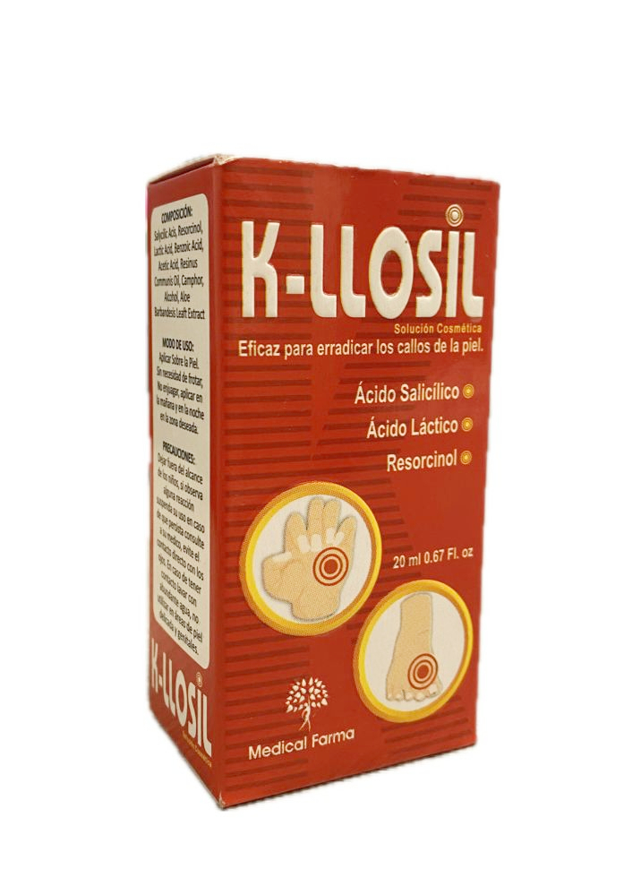 K-LLOSIL SOLUCION COSMETICA FRASCO X 20 ML