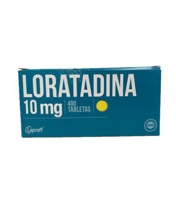 LORATADINA LP 10 MG CAJA X 400 TABLETAS