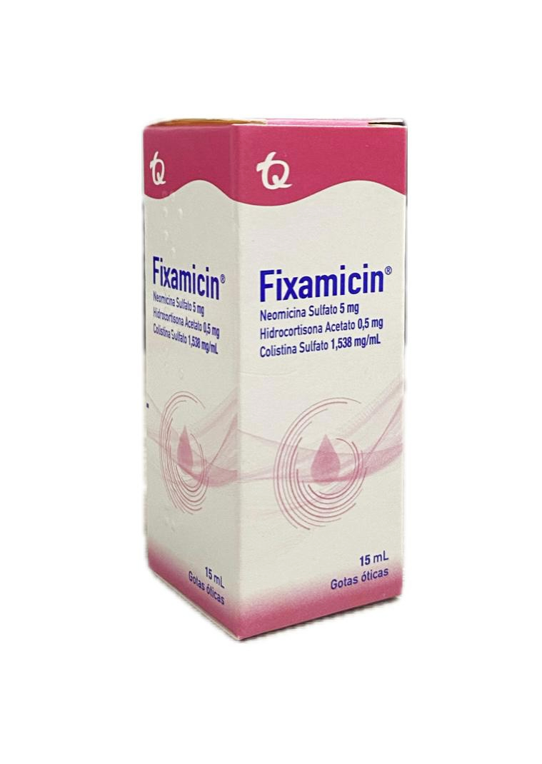 FIXAMICIN GOTAS OTICAS FRASCO X 15 ML 