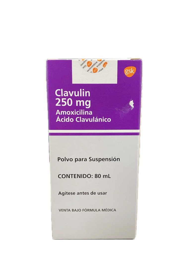 CLAVULIN SUSPENSION 250MG/62,5 MG FRASCO X 80 ML